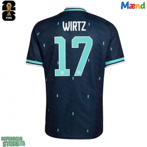 Tyskland Florian Wirtz #17 Replika Udebanetrøje VM 2026 Kortærmet